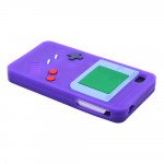 Wholesale iPhone 4 4S 3D Gameboy Case  (Purple)